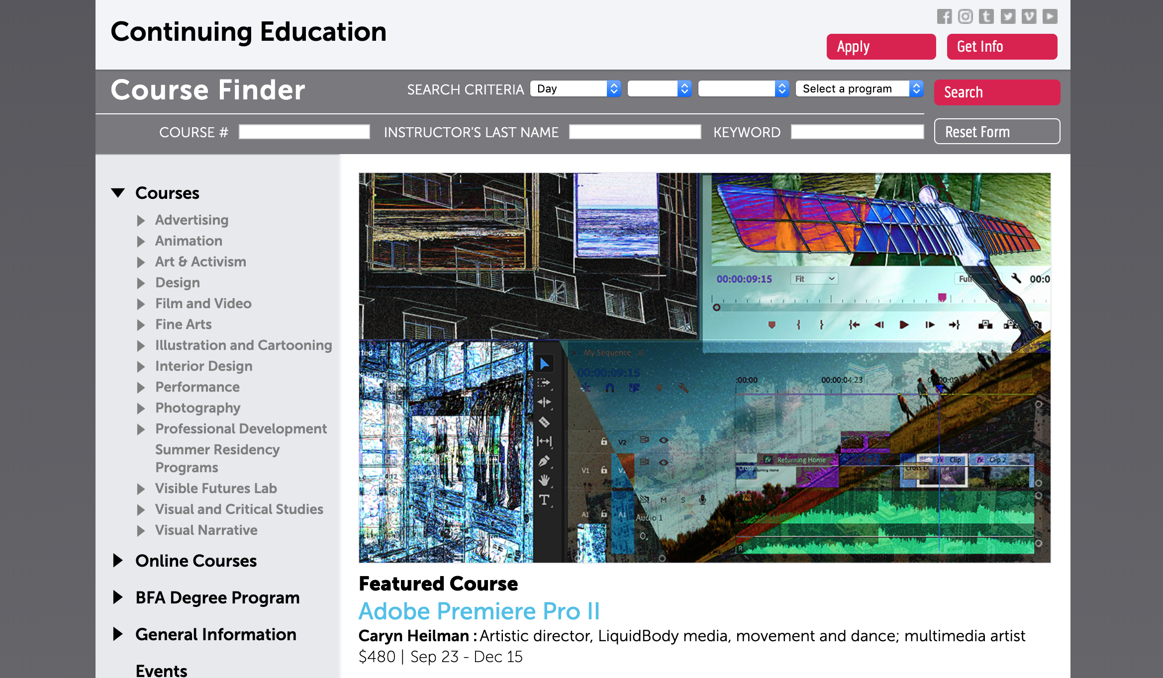 Adobe Premiere Pro II Online Featured Course
